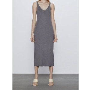 Zara Ribbed Knit Dress